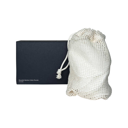 makeup cotton bag with cotton box
