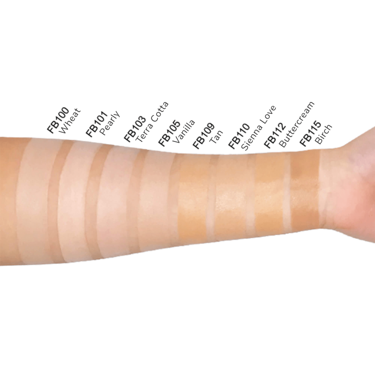 BB Cream with SPF - Tan -Swatch