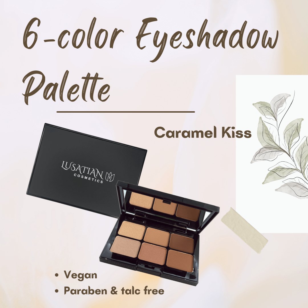 Eyeshadow Palette - Caramel Kiss - lusatian